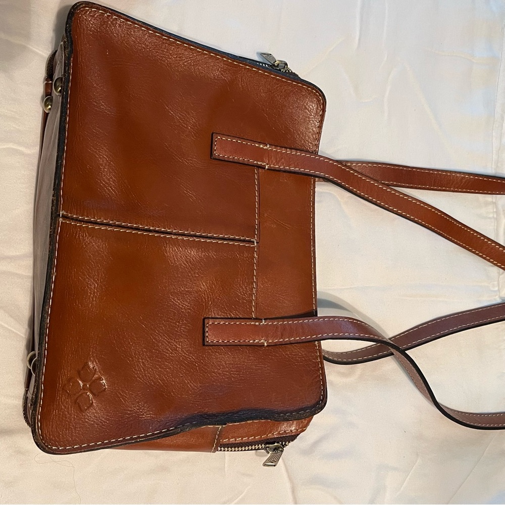 Patricia Nash Brown Leather Tote Bag